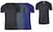 Galaxy By Harvic Crew Neck Men's T-Shirt 3 Pack